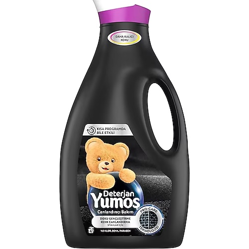 Yumoş Bakım Deterjanı Siyah 2.52 Lt