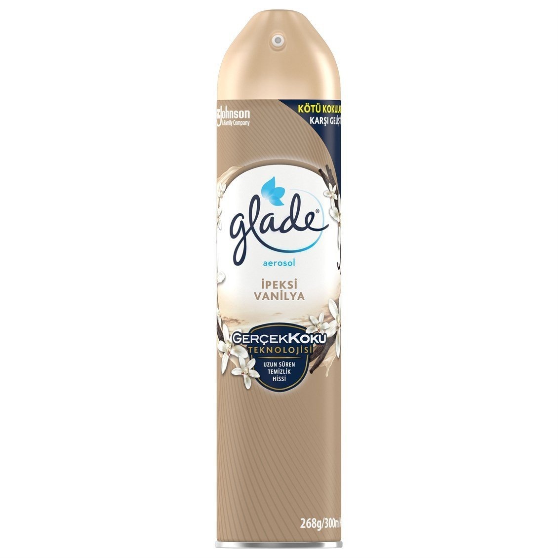 Glade İpeksi Vanilya Aerosol 300 Ml