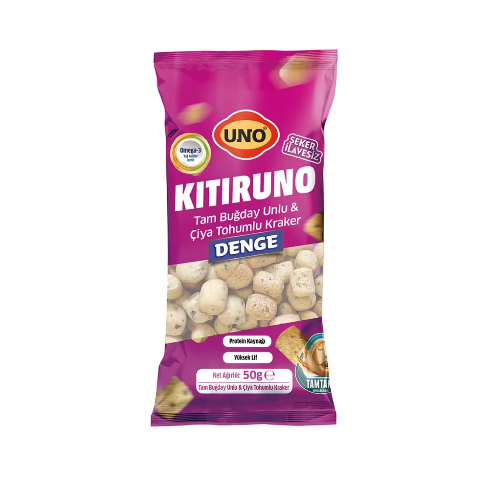 Uno Kıtıruno Tam Buğday Çiya Tohumlu 50 Gr