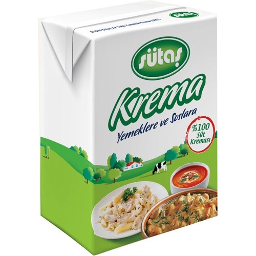 Sütaş Yemeklik Krema 200 Ml
