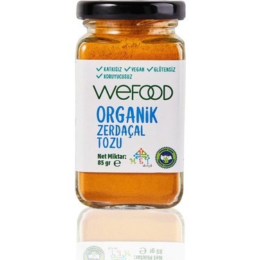 Wefood Organik Zerdeçal Tozu 85 Gr