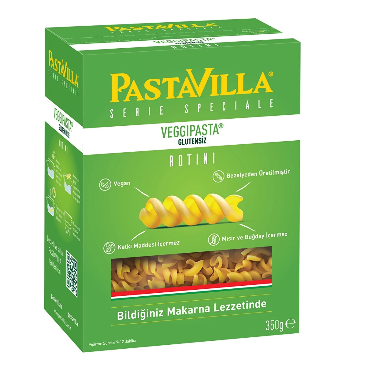 Pastavilla Veggipasta Glutensiz 350 Gr