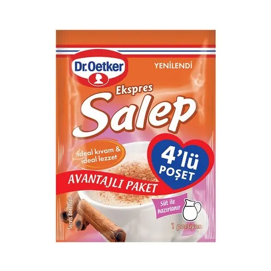 Dr. Oetker Ekspres Salep 4'lü 56 Gr