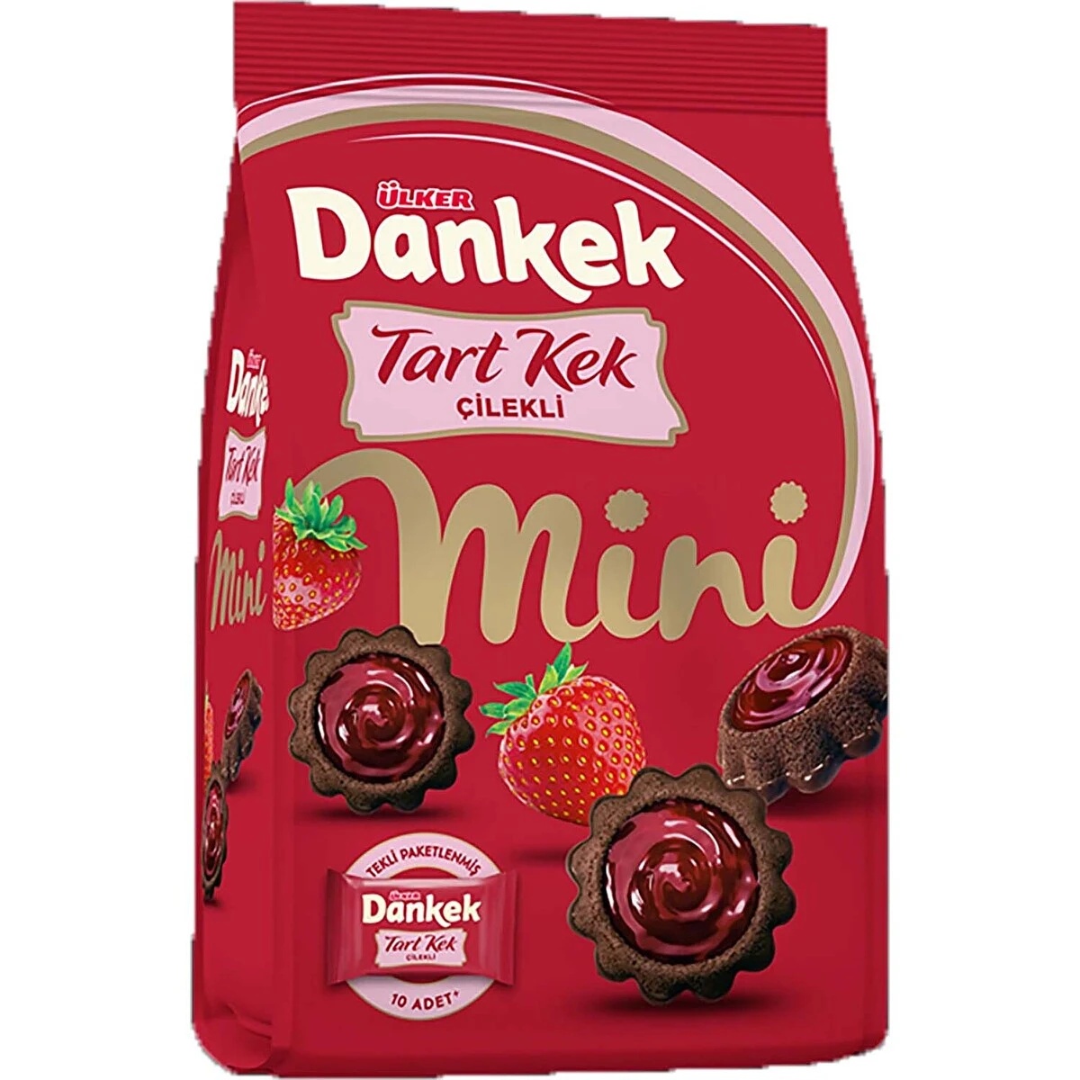 Ülker Dankek Tart Mini Çilekli 150 Gr
