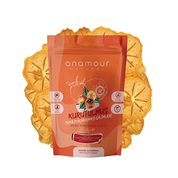 Anamour Trabzon Hurması Dilimleri 25 Gr