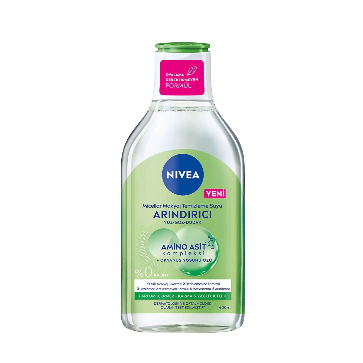 Nivea Micellar Makyaj Temizleme Suyu Karma Cilt 400 Ml