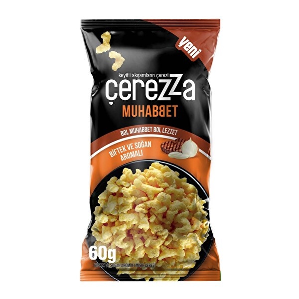 Çerezza Muhabbet Biftek & Soğan Çeşnili 60 Gr