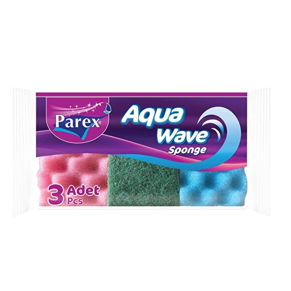 Parex Aqua Wave Sünger 3 Adet