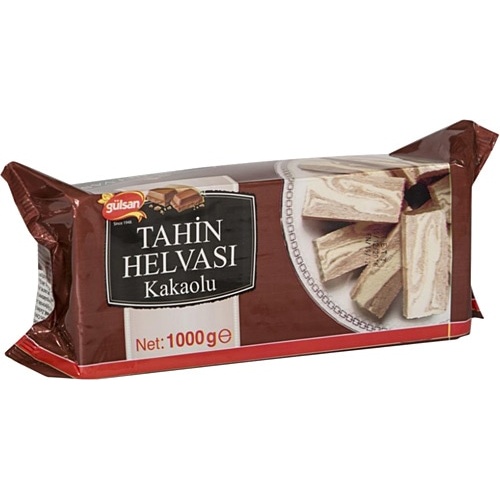 Gülsan Kakaolu Tahin Helvası Dilimli 1 Kg