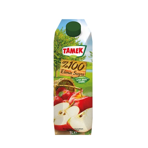 Tamek %100 Elma Suyu 1 Lt