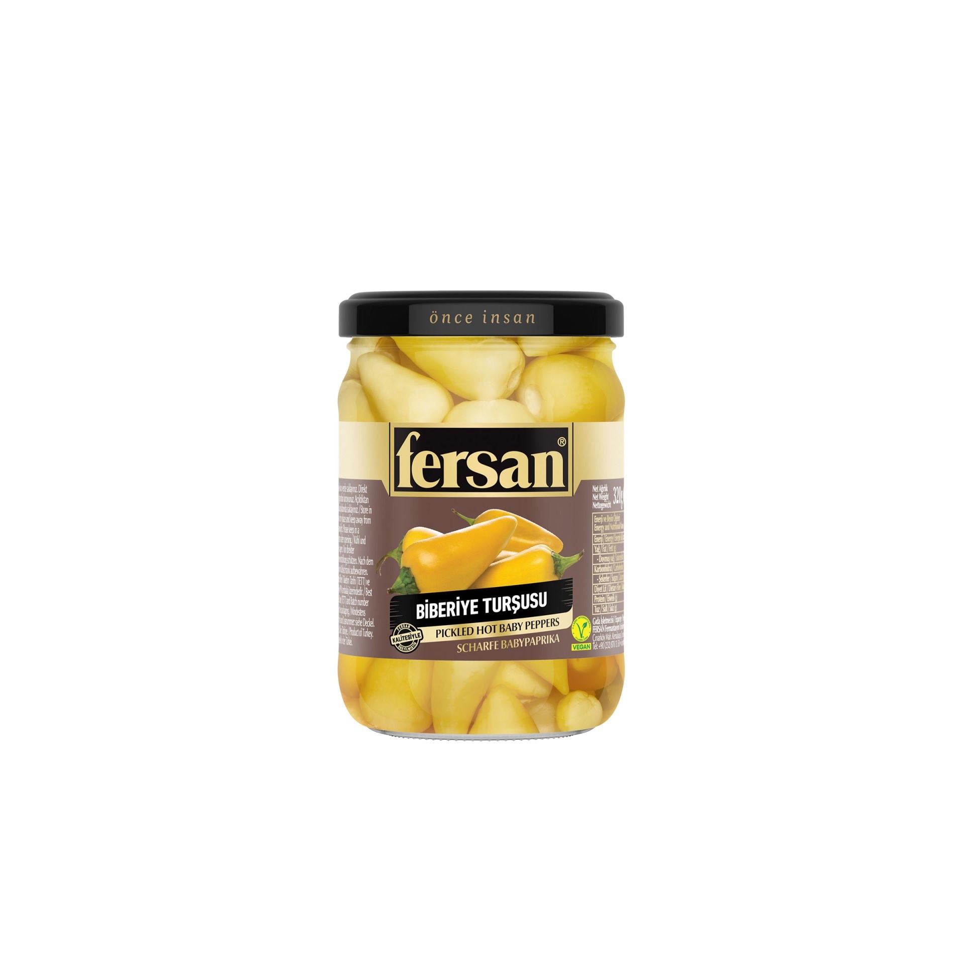 Fersan Biberiye Turşusu 320 Gr