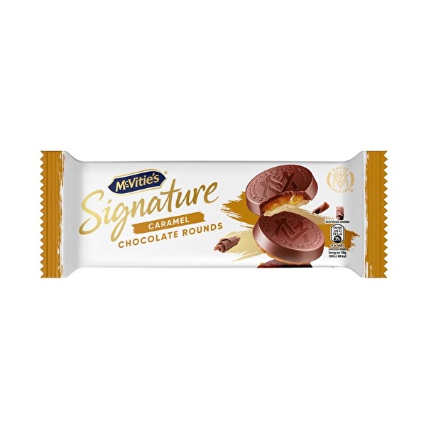 McVities Signature Caramel Chocolate Rounds 109 Gr