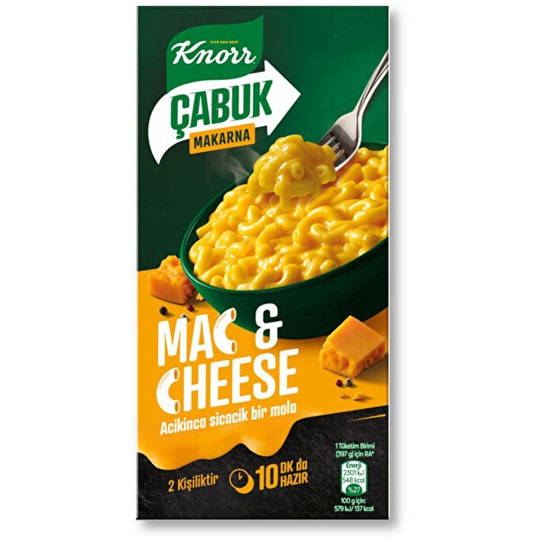 Knorr Çabuk Makarna Mac & Cheese Orijinal 70 Gr
