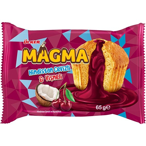 Ülker Magma Hindistan Cevizli Vişneli Kek 65 Gr