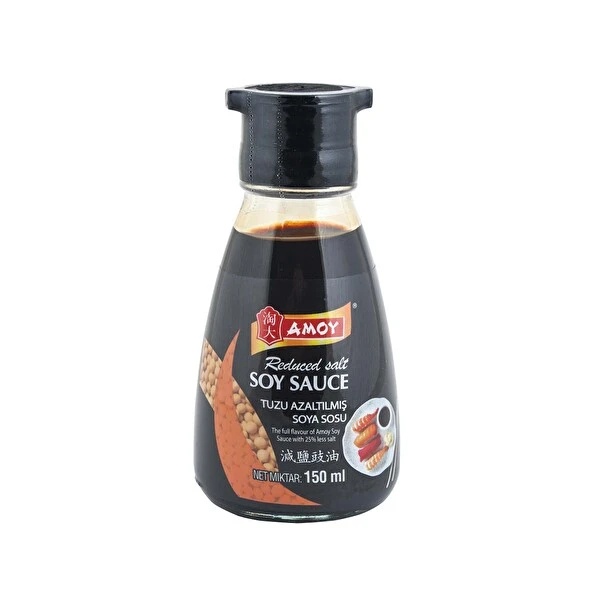 Amoy Tuzu Azaltılmış Soya Sosu 150 Ml