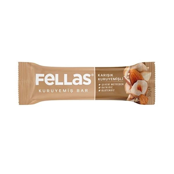 Fellas Karışık Kuruyemişli Bar 30 Gr
