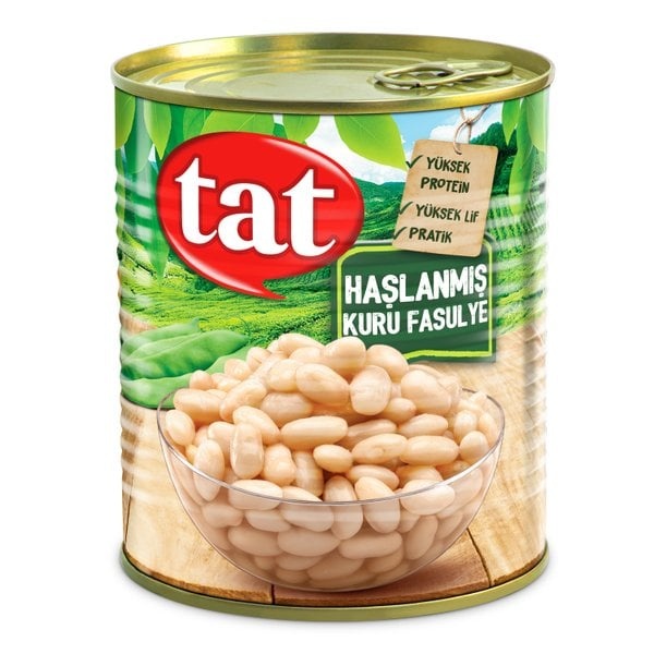 Tat Haşlanmış Fasulye 800 Gr