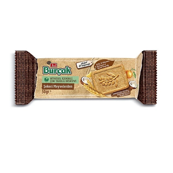 Eti Burçak Şekeri Meyvelerden Bisküvi 50 Gr