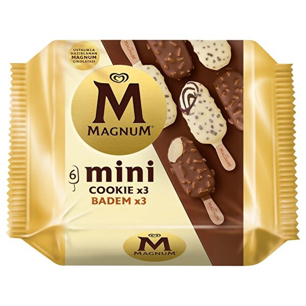 Magnum Mini Cookie Badem 338 Ml
