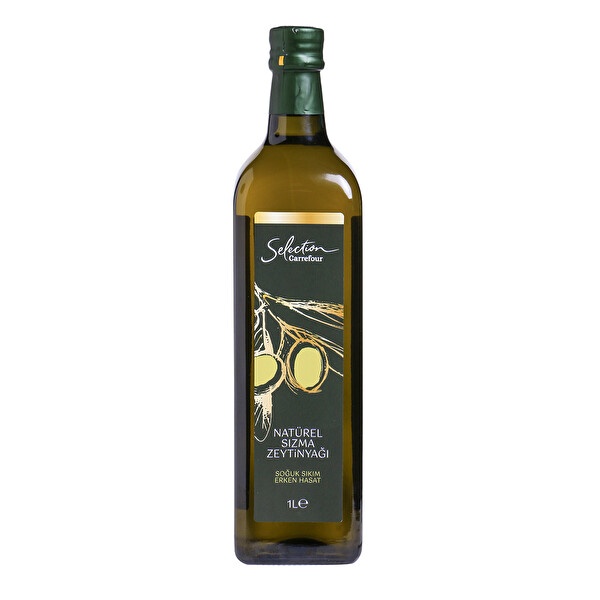 Carrefour Selection Erken Hasat Naturel Sızma Zeytinyağı 1 Lt