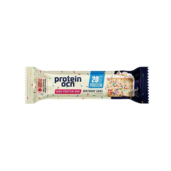 Protein Ocean Birthday Cake Aromalı High Protein Bar 50 Gr