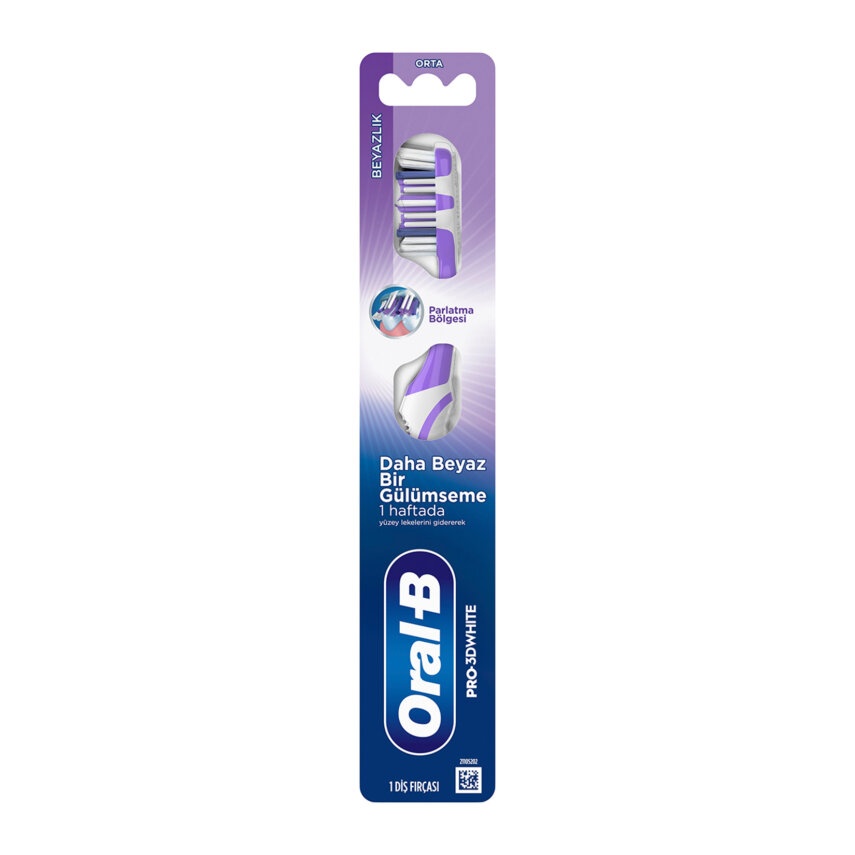 Oral-B Pro-3DW Beyazlık Diş Fırçası 1 Adet