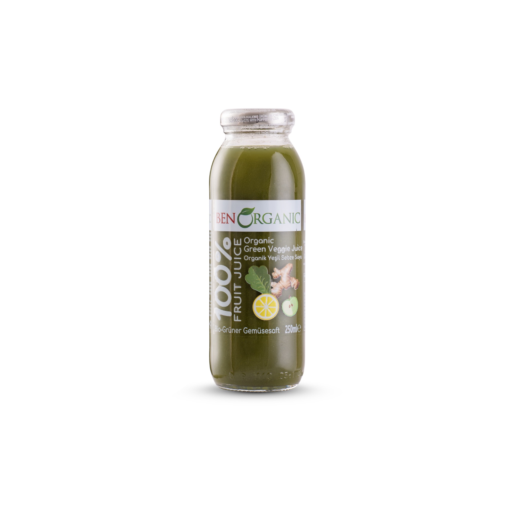 Ben Organic Yeşil Suyu 250 Ml