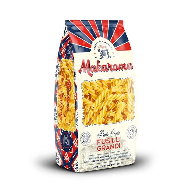 Makaroma Fusilli Grandi 500 Gr