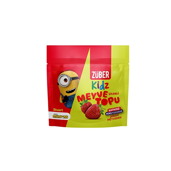 Züber Kidz Çilekli Meyve Topu 42 Gr