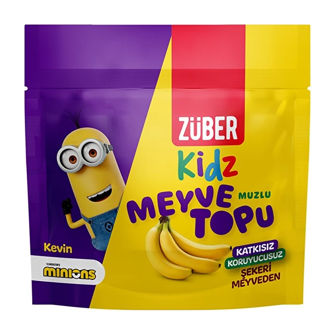 Züber Kidz Muzlu Meyve Topu 42 Gr