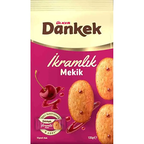 Ülker Dankek Vişneli Mini Mekik Kek 135 Gr