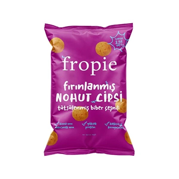 Fropie Nohut Cipsi Tütsülenmiş Biber Çeşnili 50 Ml