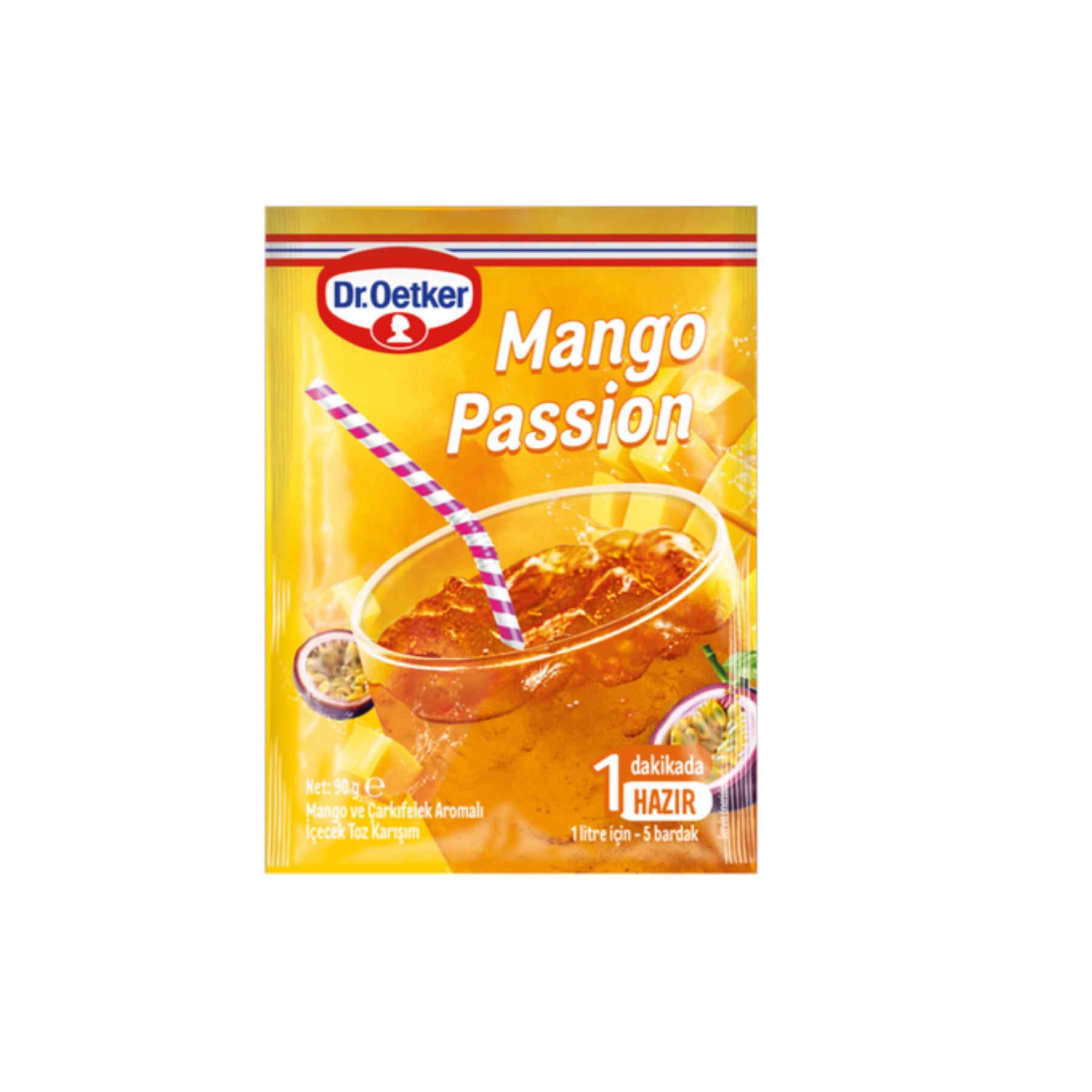 Dr. Oetker Toz İçecek Mango Ananas 90 Gr