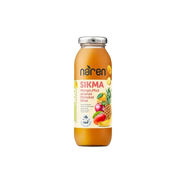 Naren %100 Sıkma Portakal Suyu 720 Ml