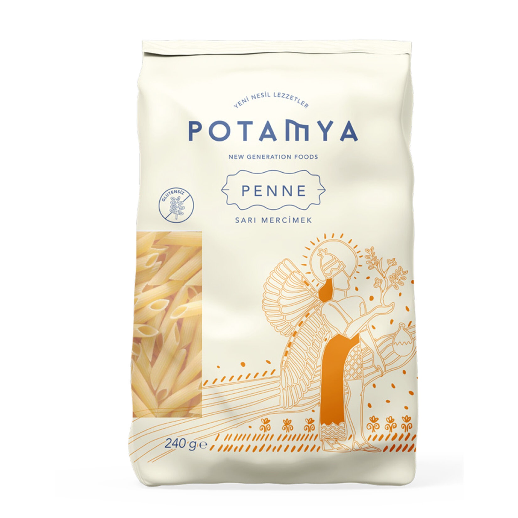 Potamya Sarı Mercimek Penne 240 Gr