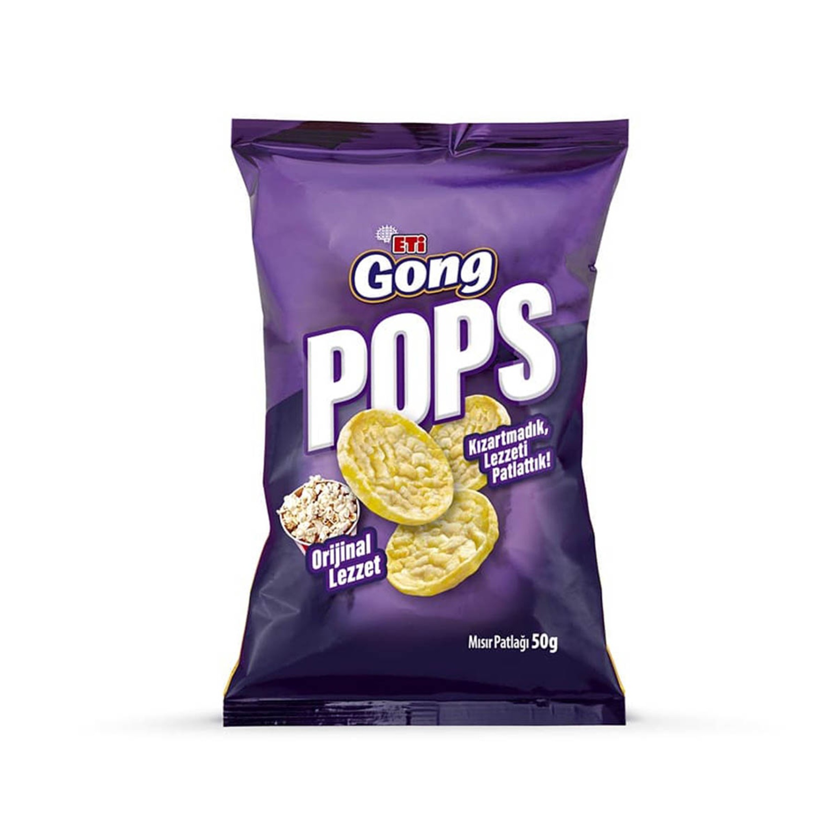 Eti Gong Pops Sade 50 Gr