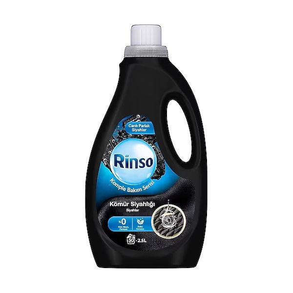 Rinso Kömür Komple Bakım Sıvı Deterjan 2.5 Lt