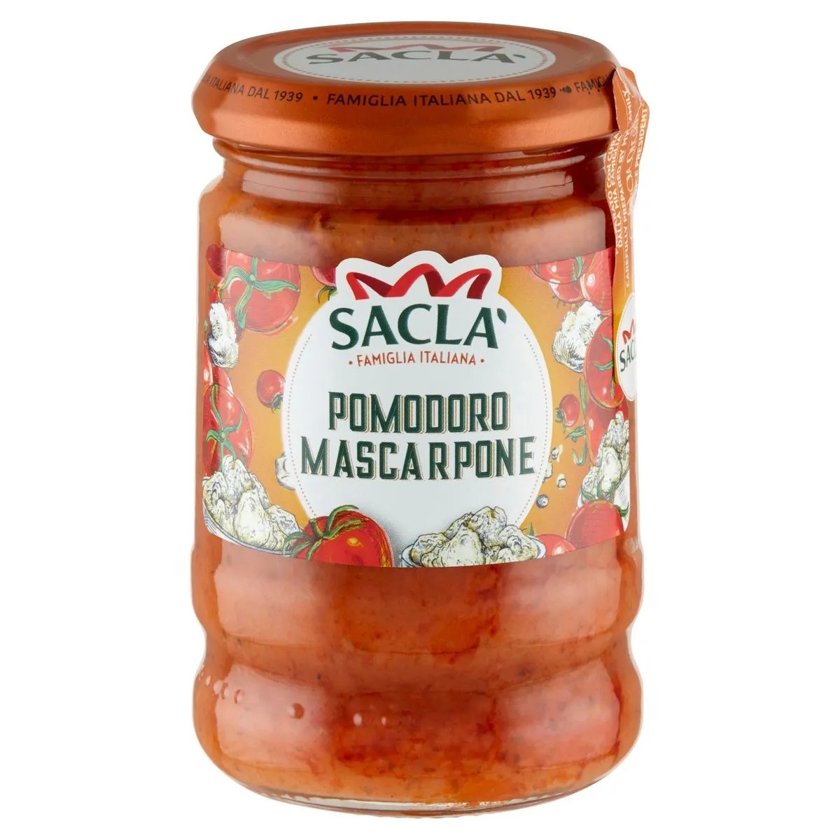 Sacla Kremalı Mascarpone Peynir Ve Domates Makarna Sosu 190 Ml