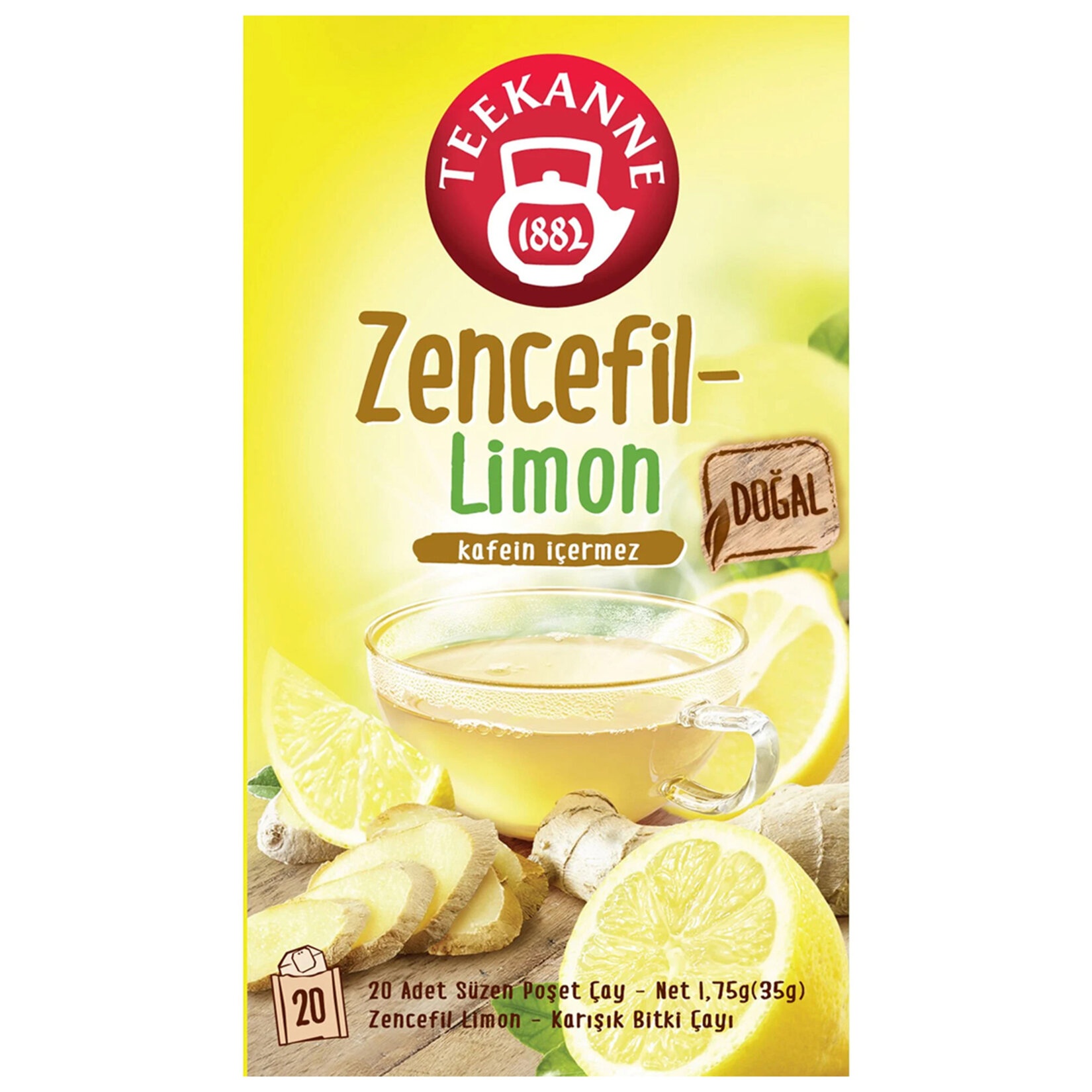 Teekanne Zencefil Limon Karışık Bitki Çayı 35 Gr