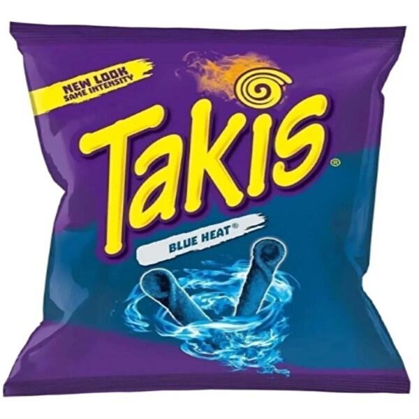 Takis Blue Heat Acı Biber Misket Limon Aromalı Mısır Cipsi 90 Gr