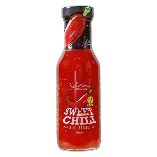 Carrefour Selection Sweet Chili Ekstra Acı Sos 300 Gr