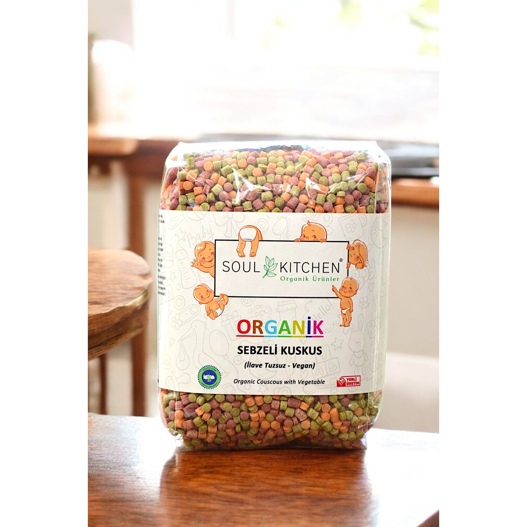 Soul Kitchen Organik Sebzeli Kuskus 300 Gr