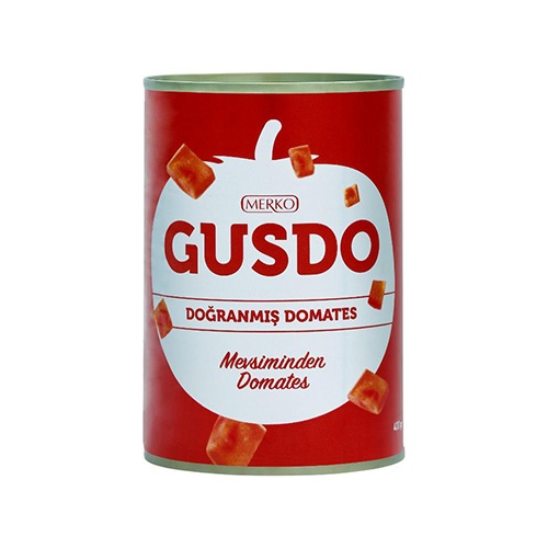 Gusdo Merko Doğranmış Domates 400 Gr