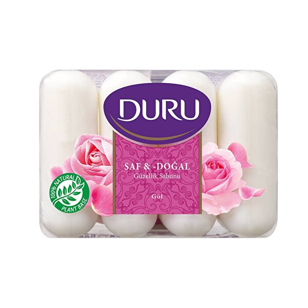 Duru Saf Doğal Gül Güzellik Sabunu 280 Gr