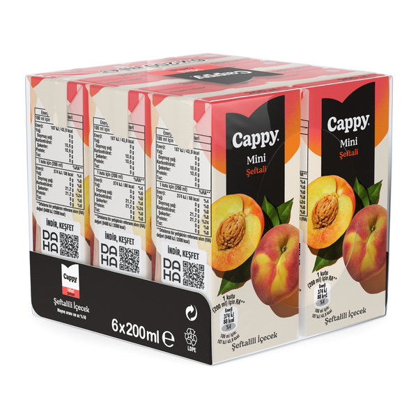 Cappy Şeftali Suyu 1.2 Lt