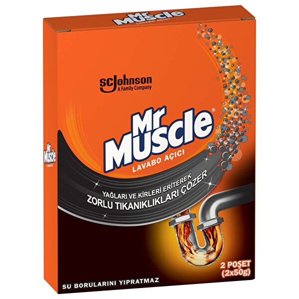 Mr. Muscle Granül Lavabo Açıcı 100 Gr