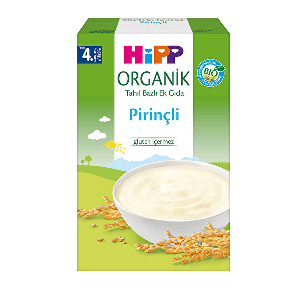 Hipp Organik Pirinçli 200 Gr