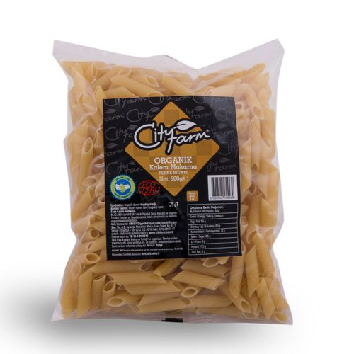 City Farm Organik Kalem Makarna 500 Gr