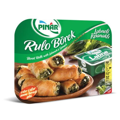 Pınar Labneli Ispanaklı Rulo Börek 500 Gr