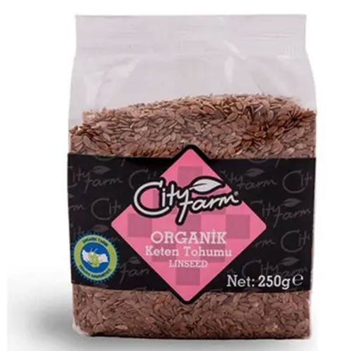 City Farm Organik Keten Tohumu 250 Gr